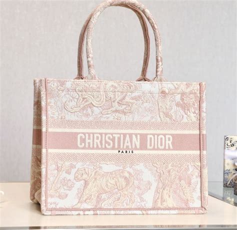 dior book tote bag pink|christian dior book tote price.